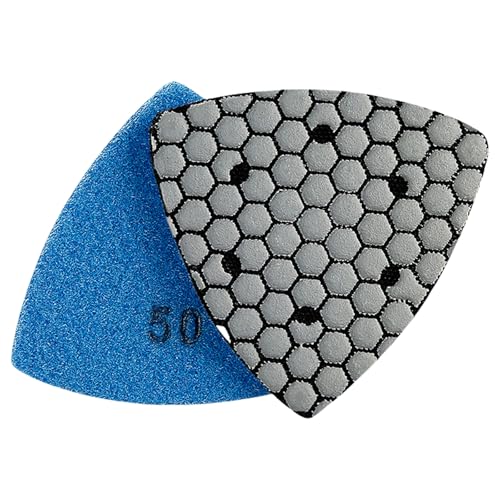 Hochleistungs-Stein-Trocken-Polierpads, quadratisch, Trockenschleifpad, einfach zu verwenden, für glatte Oberflächen auf verschiedenen Oberflächen Hochleistungs-Stein-Trocken-Polierpads, quadratisch, Trockenschleifpad, einfach zu verwenden, für glatte Oberflächen auf verschiedenen Oberflächen von Wkldjf