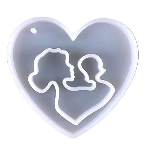 Schlüsselanhänger für Baby und Mutter, Silikon, Epoxidharz, Schlüsselanhänger, Schmuck, Basteln für Muttertag Schlüsselanhänger für Baby und Mutter, Silikon, Epoxidharz, Schlüsselanhänger, Schmuck, Basteln für Muttertag von Wkldjf