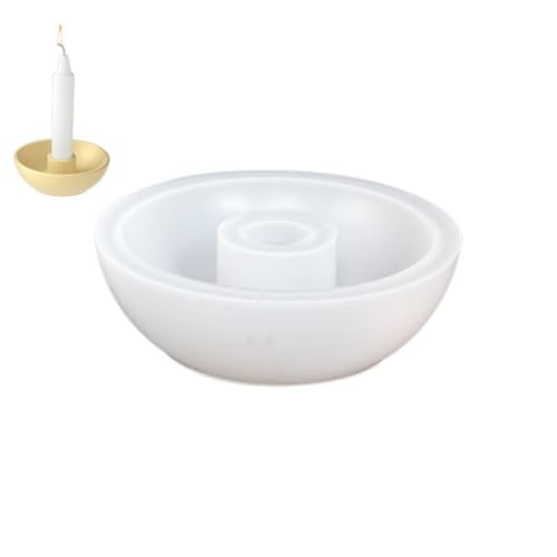 Silikon-Kerzenständer-Formen in Schalenform für Epoxidharz, Säulenhalter, Heimdekoration, Silikonständerformen von Wkldjf