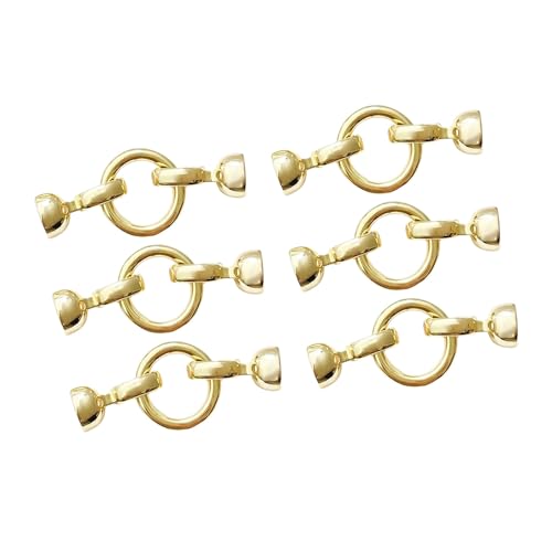 Unregelmäßige Perlen Schmuckverschluss Halskette Befestigungsmittel Armband Making Accessoires Coppers Connector Für Handwerksliebhaber von Wkldjf