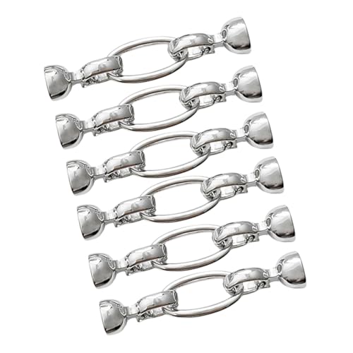 Unregelmäßige Perlen Schmuckverschluss Halskette Befestigungsmittel Armband Making Accessoires Coppers Connector Für Handwerksliebhaber von Wkldjf
