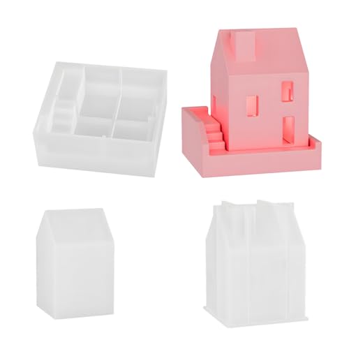 Vielseitige Haus Silikonform Für Handgefertigte Kerzenseifen Backen Und Kreative Familienbindungsprojekte Flexible Silikon Backform Vielseitige Haus Silikonform Für Handgefertigte Kerzenseifen Backen Und Kreative Familienbindungsprojekte Flexible Silikon Backform von Wkldjf