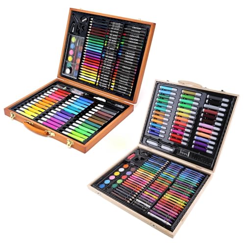 Wkldjf Aquarellstifte-Kits, Buntstifte-Kits, Ölpastell-Kits, Gouache-Farbsets mit mehreren Werkzeugen für Künstler Wkldjf Aquarellstifte-Kits, Buntstifte-Kits, Ölpastell-Kits, Gouache-Farbsets mit mehreren Werkzeugen für Künstler von Wkldjf