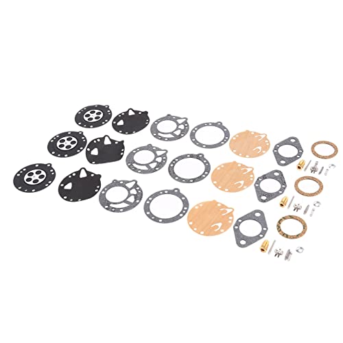 Wlauqueta Reparatur-Set für Vergaser, 3 Sets für 08S 08SE 08SEQ 070 090 TS350 TS360 Tillotson -114HL von Wlauqueta