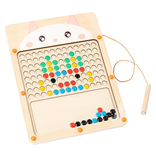 Wlikmjg Magnetisches Zeichenbrett aus , Lernspielzeug für Kleinkinder mit Magnetpunkten | Zeichenbrett aus , Farbsortierpuzzle für Mädchen – Kritzeltafel Wlikmjg Magnetisches Zeichenbrett aus , Lernspielzeug für Kleinkinder mit Magnetpunkten | Zeichenbrett aus , Farbsortierpuzzle für Mädchen – Kritzeltafel von Wlikmjg