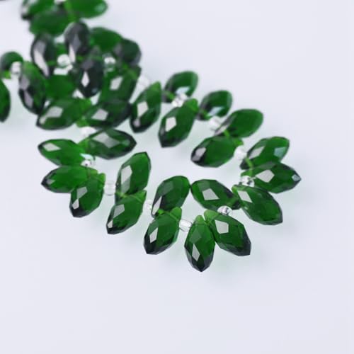 Glasperlen in Tropfenform, 6 x 12 mm, lose Perlen für Schmuckherstellung, DIY, Dekoration, 60 Stück Glasperlen in Tropfenform, 6 x 12 mm, lose Perlen für Schmuckherstellung, DIY, Dekoration, 60 Stück von Wllpgolsil