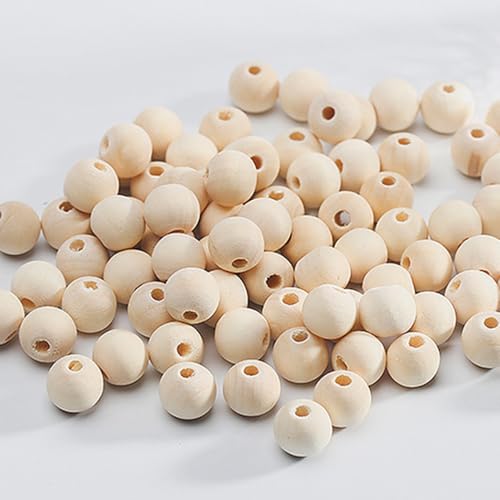 Runde 4 mm, 6 mm, 8 mm, 10 mm, 12 mm, 14 mm, 16 mm, 18 mm, 20 mm, 25 mm, natürliche Holzfarbe, lose Perlen für Heimwerker, Handwerk, Holzarbeiten, Schmuck, Armbandherstellung, Zubehör (16 mm - 20 Runde 4 mm, 6 mm, 8 mm, 10 mm, 12 mm, 14 mm, 16 mm, 18 mm, 20 mm, 25 mm, natürliche Holzfarbe, lose Perlen für Heimwerker, Handwerk, Holzarbeiten, Schmuck, Armbandherstellung, Zubehör (16 mm - 20 von Wllpgolsil