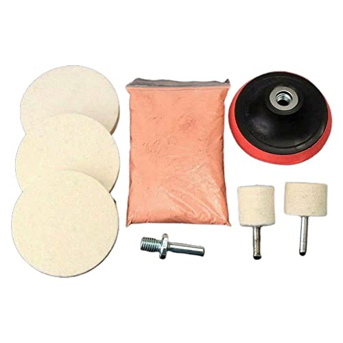Auto Politur Glas Windschutzscheibe Polieren Pflege Kit Werkzeug Windschutzscheiben Kratzer Dusche Reinigung Spiegel Bildschirme Re Fenster X1i6 von Wmool