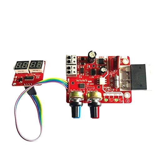 Ny-d01 Spot Welder Board, Einstellzeit und digitaler Schalter Wippe Mikrocomputer Display Rot Single Chip A4B5 Strom von Wmool