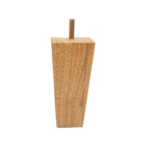 Quadratische 6/10/15 cm Holz-Sofa-Beine, Ersatzhöhe, Befestigungsschrauben, Pads mit Beinen, Couch, Holz-Ersatz-Bein, Holzsofa, Schrank, Kommode, Couch, Beine, Kommode, Couch, Beine, Couch für Repl von Wmool