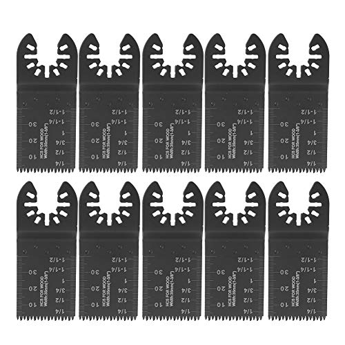 Multitool Blades, 35 mm Sägeblatt Multitool Blades für Kupfer für Holz für PVC-Rohre für Aluminium(Grobe Zähne) von Wnesy