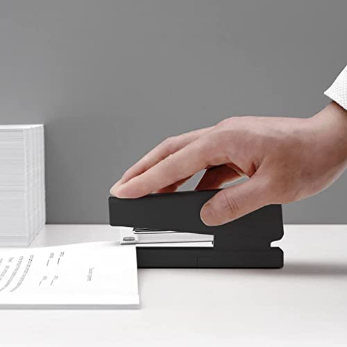 Wnota Heftgerät Desktop-Hefter, Robust, 20 Blatt Kapazität, Tragbarer Metall-Hefter for Büro-Schreibtisch-Zubehör Oder Heim-Studentenbedarf Hefter(C) von Wnota