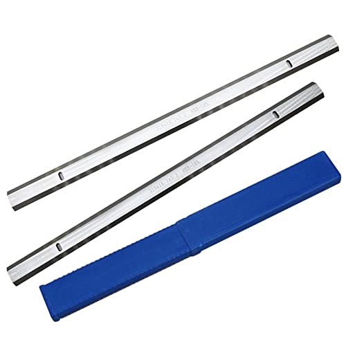 Wnuanjun 1 Paar 319mm. HSS. Dicke Holzholzer Blade Messer 319x18.2x3.2mm 2-kantig for Ryobi ETP1531AK Jet JWP-12 GMC MA1931 Corvette 21. (Größe : 319mm) von Wnuanjun