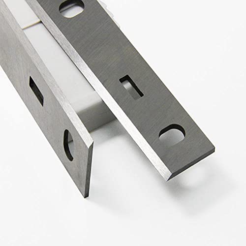 Wnuanjun 2pcs 210x22x1.8mm HSS-HES-Gooder-Blade FÜR SCHEPPACH HT850, HMS850, HMS2000 und HMS1070, 210mm 8 Zoll Hobelmesser von Wnuanjun