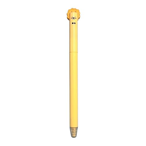 5 Stück Zweifarbig Radierbarer Kugelschreiber, Radierbare Stifte Bundle, 0,7 mm Spitze, Kawaii Verschiedene Tiermotive für Kinder Studenten Schule Büro(Rot, Blau) von WoRuyKot