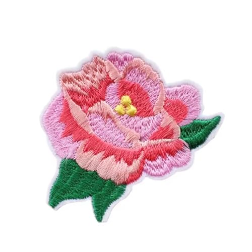 Bestickte Flicken mit Blumen, Reparaturflicken zum Aufbügeln oder Aufnähen für Kleidung, Tasche von Woedpez