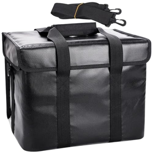 Outdoor-Tragetasche mit Griff und Schultergurt, Akku-Tragetasche für den Außenbereich, zum Wandern, tragbarer Schultergurt, Laptoptasche von Woedpez