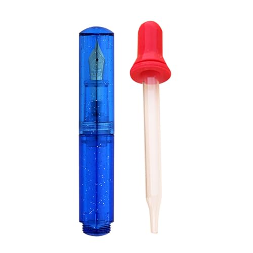 Reisetaschen, Kalligraphie-Stift, kleiner Füllfederhalter, glattes Schreiben, klare Unterschriften, Stift, Schulbedarf zum Schreiben, Reisetaschen, transparenter Füllfederhalter, glattes Schreiben von Woedpez