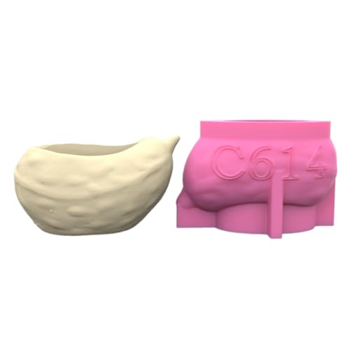 Stifthalter, Silikonform, Desktop-Ornament, Sukkulenten, Blumentopf, Epoxidharz, Gipsherstellungswerkzeug von Woedpez