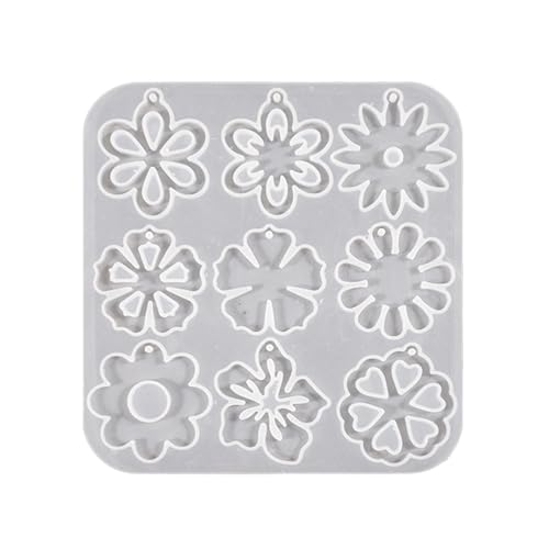 Verschiedene Blumen-Silikonformen für handgefertigte Schmuckherstellung mit Rosenblatt-Formen, stilvolle Anhänger-Charm-Form Verschiedene Blumen-Silikonformen für handgefertigte Schmuckherstellung mit Rosenblatt-Formen, stilvolle Anhänger-Charm-Form von Woedpez