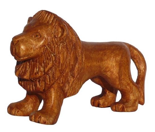 Wogeka Schöner Löwe Holz Tier Lion Afrika Figur Dekoration Handarbeit Schnitzerei Geschenk-Idee KTier 44 Wogeka Schöner Löwe Holz Tier Lion Afrika Figur Dekoration Handarbeit Schnitzerei Geschenk-Idee KTier 44 von Wogeka