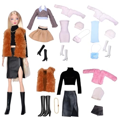 Wohlstand Kleidung für Jungen Puppen,110 Kleidung für Puppen,Kleidung und Zubehör,Puppenkleid für 43cm Puppen,Kleidung Kompatibel mit Barbie Puppen,Puppenkleidung,Puppen Kleidung und Zubehör von Wohlstand