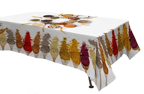 Wohnaccessoires Panama digitales gedrucktes Tischtuch, 150x240cm, TV04, TV 04, 150 x 240 cm von Italian Bed Linen