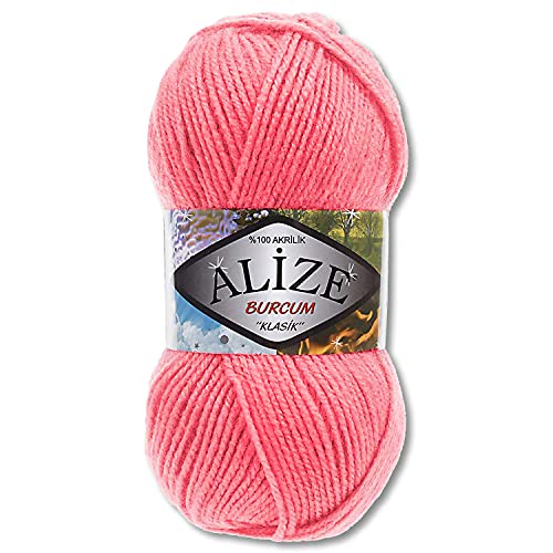 Alize 100 g Burcum Klasik Wolle (Himbeere (170)) von Wohnkult