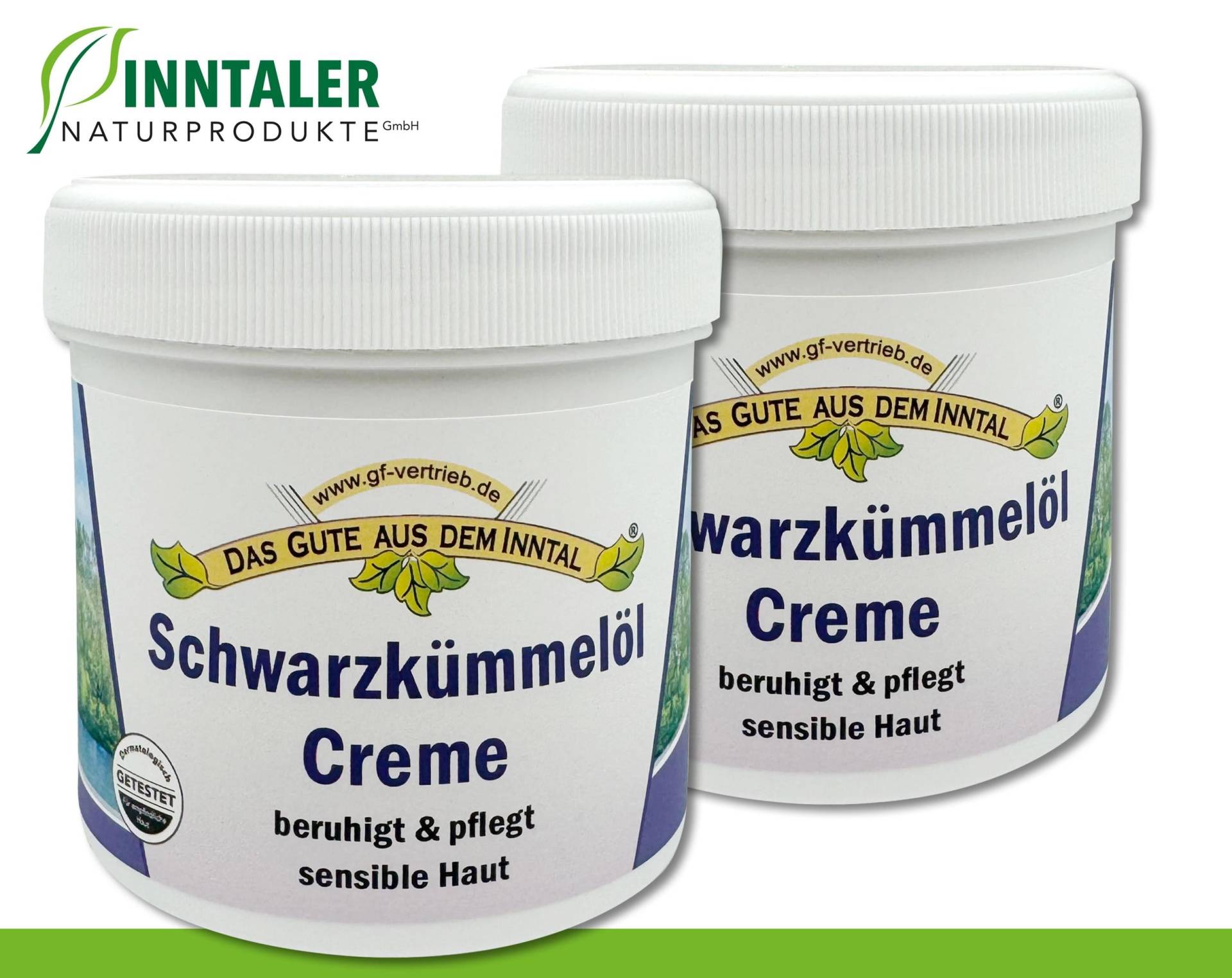 2 X 200 Ml Schwarzkümmelöl Creme Beruhigt Und Pflegt Sensible Haut Inntaler Naturprodukte 2 X 200 Ml Schwarzkümmelöl Creme Beruhigt Und Pflegt Sensible Haut Inntaler Naturprodukte von WohnkultDeko
