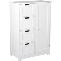 WOHNLING Badschrank WL5.184 weiß 56,0 x 30,0 x 83,0 cm WOHNLING Badschrank WL5.184 weiß 56,0 x 30,0 x 83,0 cm von Wohnling