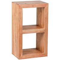WOHNLING Beistellregal akazie 50,0 x 35,0 x 88,0 cm, 1 St. von Wohnling