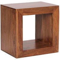 WOHNLING Beistellregal sheesham 33,0 x 44,0 x 44,0 cm, 1 St. von Wohnling