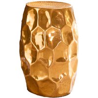 WOHNLING Beistelltisch Aluminium gold 30,0 x 30,0 x 47,0 cm WOHNLING Beistelltisch Aluminium gold 30,0 x 30,0 x 47,0 cm von Wohnling