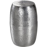 WOHNLING Beistelltisch Aluminium silber 30,0 x 30,0 x 49,5 cm WOHNLING Beistelltisch Aluminium silber 30,0 x 30,0 x 49,5 cm von Wohnling