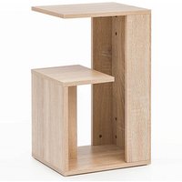 WOHNLING Beistelltisch Holz braun 35,0 x 30,0 x 61,0 cm von Wohnling