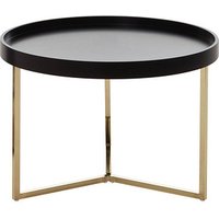 WOHNLING Beistelltisch Massivholz schwarz 58,5 x 58,5 x 42,0 cm WOHNLING Beistelltisch Massivholz schwarz 58,5 x 58,5 x 42,0 cm von Wohnling