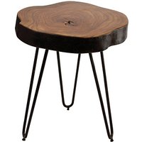 WOHNLING Beistelltisch rund Massivholz sheesham 35,0 x 35,0 x 46,0 cm, 1 St. WOHNLING Beistelltisch rund Massivholz sheesham 35,0 x 35,0 x 46,0 cm, 1 St. von Wohnling