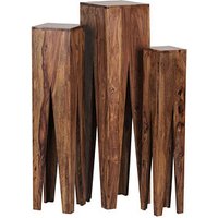 WOHNLING Beistelltische-Set quadratisch Massivholz sheesham, 1 St. WOHNLING Beistelltische-Set quadratisch Massivholz sheesham, 1 St. von Wohnling