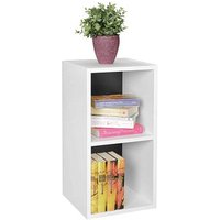 WOHNLING Bücherregal weiß, schwarz 30,0 x 30,0 x 60,0 cm, 1 St. WOHNLING Bücherregal weiß, schwarz 30,0 x 30,0 x 60,0 cm, 1 St. von Wohnling