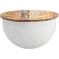 WOHNLING Couchtisch Massivholz weiß 60,0 x 60,0 x 34,0 cm WOHNLING Couchtisch Massivholz weiß 60,0 x 60,0 x 34,0 cm von Wohnling