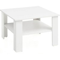 WOHNLING Couchtisch weiß 60,0 x 60,0 x 42,0 cm WOHNLING Couchtisch weiß 60,0 x 60,0 x 42,0 cm von Wohnling