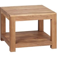 WOHNLING Couchtisch quadratisch Massivholz akazie 60,0 x 60,0 x 45,0 cm, 1 St. von Wohnling