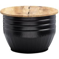 WOHNLING Couchtisch Massivholz schwarz 60,0 x 60,0 x 41,0 cm WOHNLING Couchtisch Massivholz schwarz 60,0 x 60,0 x 41,0 cm von Wohnling