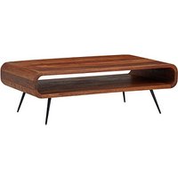 WOHNLING Couchtisch rechteckig Massivholz sheesham 90,0 x 55,0 x 30,0 cm, 1 St. von Wohnling