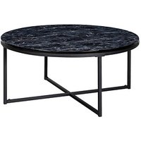 WOHNLING Couchtisch rund MDF-Platte marmor 80,0 x 80,0 x 36,0 cm, 1 St. WOHNLING Couchtisch rund MDF-Platte marmor 80,0 x 80,0 x 36,0 cm, 1 St. von Wohnling