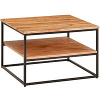 WOHNLING Couchtisch quadratisch Massivholz akazie 60,0 x 60,0 x 41,0 cm, 1 St. von Wohnling