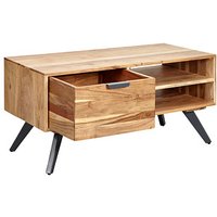 WOHNLING Couchtisch rechteckig Holz akazie 95,0 x 45,0 x 45,0 cm, 1 St. von Wohnling