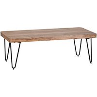 WOHNLING Couchtisch rechteckig Massivholz akazie 115,0 x 60,0 x 40,0 cm, 1 St. von Wohnling