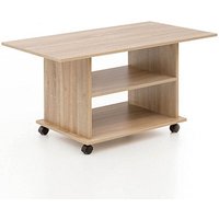 WOHNLING Couchtisch rechteckig Spanplatte sonoma-eiche 95,0 x 54,0 x 51,0 cm, 1 St. WOHNLING Couchtisch rechteckig Spanplatte sonoma-eiche 95,0 x 54,0 x 51,0 cm, 1 St. von Wohnling
