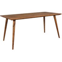 WOHNLING Esstisch sheesham rechteckig, 4-Fuß-Gestell sheesham, 120,0 x 60,0 x 76,0 cm von Wohnling